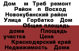 Дом 28 м. Треб. ремонт. › Район ­ п. Восход Новокубанский район › Улица ­ Горбатко › Дом ­ 8/1 › Общая площадь дома ­ 28 › Площадь участка ­ 5 › Цена ­ 400 000 - Краснодарский край Недвижимость » Дома, коттеджи, дачи продажа   